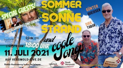 Sommer, Sonne, Stand und coole Songs!